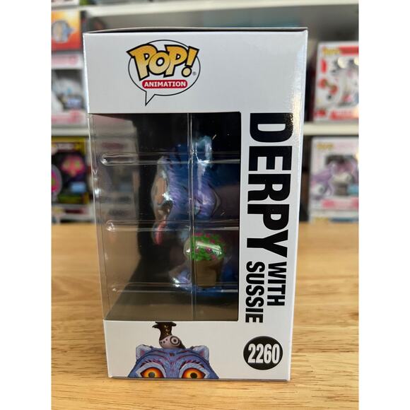 NEW IN HAND AUTHENTIC GLOW Derpy w/ Sussie K-Pop Demon Hunters Funko Pop #2260 - Picture 4 of 6